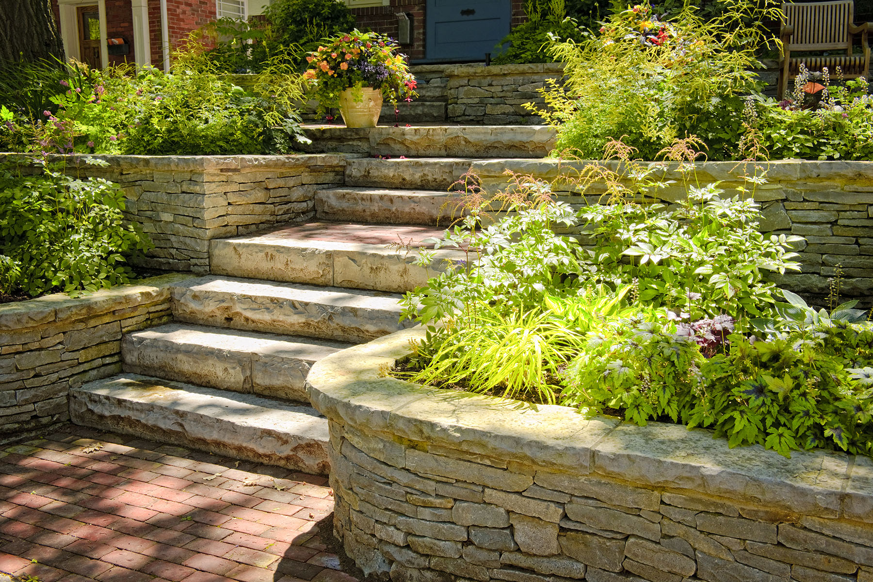 hardscaping planters